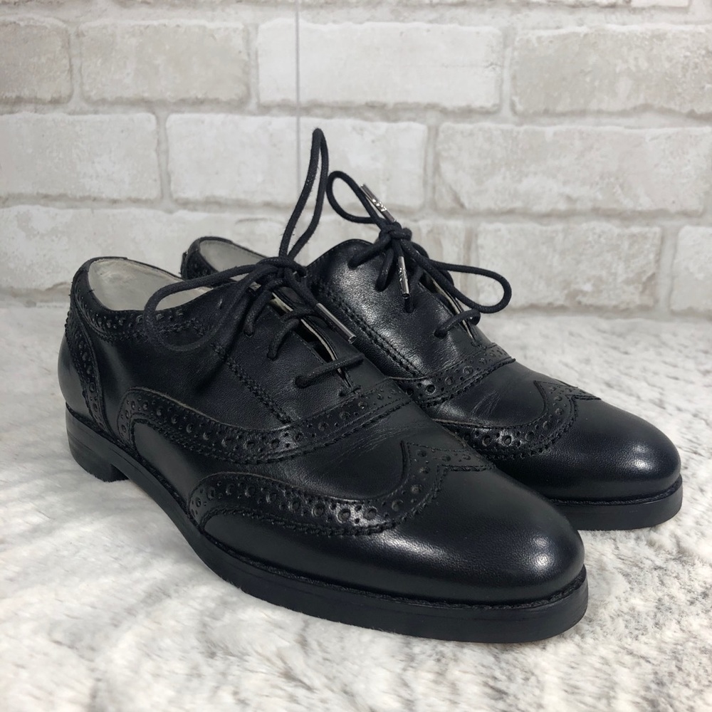 Black Michael kors loafers size 6